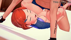 Gwen Hentai 3D Ready for Adult Fun in Bed