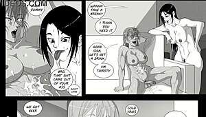 Girls Night Out With Futanari Cartoon Adventures