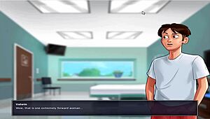 Summer time saga unc part 21 features old busty character