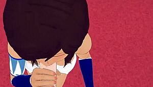 avatar korra delivers perfect blowjob in 3d cartoon