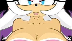 all sex scenes of rouge the bat transformed