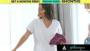 Maria Kazi, is your birthday massage from Nicole Aria sensual?