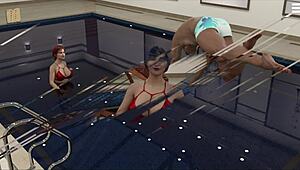 Knockout master 16 with big tits and ass in bikini!