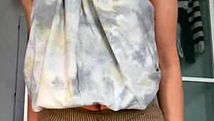 My hot stepmom caught me with her nudes... um, she helped me finish!