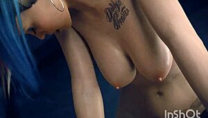 3D compilations of Harley Quinn getting bent over. Sexy cartoon action in wild doggystyle scenes.