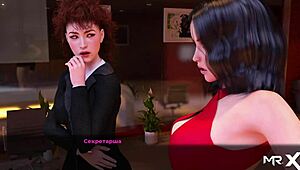 in this fashion business game, flirting with the boss at work