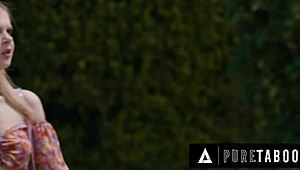 Pure Taboo: Petite Babysitter Coco Lovelock Faces Pissing Humiliation for Kinky Couple