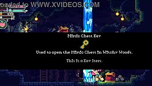 In Flip Witch Pixel Hentai Game Episode 2, the big monster girl uses a huge sextoy for intense pleasure