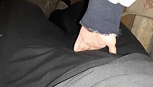 Sex With A Housekeeper After A Walk In The Garden - Girls Fly Orgasm!