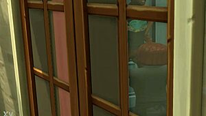 voyeur life 2 - i felt shocked seeing the bartender sucking the prince's dick in the restroom