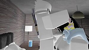 Ghosts in Roblox condo engage in intense fucking