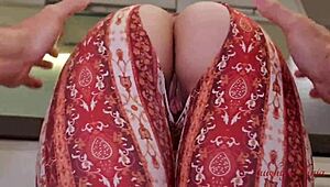 Banging My Cleaner Lady for Extra Tip in Wild Group Fetish Scene. Curvy Ass Worship Included!