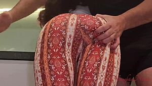 Banging My Cleaner Lady for Extra Tip in Wild Group Fetish Scene. Curvy Ass Worship Included!