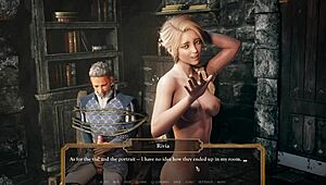 personal-error delicious menage with noblewoman and servant, uh, meant wild 3d anime group with curvy boobs!