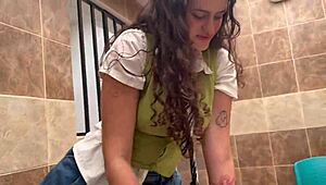 Colombian student with big tits bangs her teacher to pass economics class