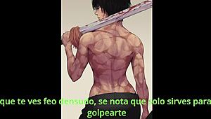 Maki Zenin Te Domina with Femboy Sissy JOI in Español Hentai Action!