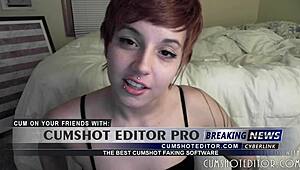 Teen catches you sneaking peeks at gay porn clips