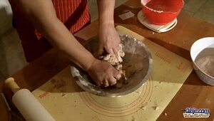 Hot Pussy Fucked by Fat Old Man in Wild Session