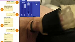 i showed off online, strangers jerked me hard, came four times!