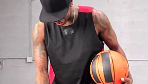 Cheerleader Leya Falcon DESTROYED by Interracial ANAL! Damn, What a Show!