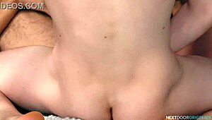 Yo, check this cutepie twink dicking down a hot couple for V-Day at Nextdoorstudios