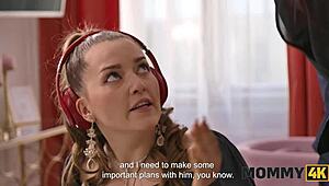 mommy4k shows off her massive boobs in a steamy cheating tale.