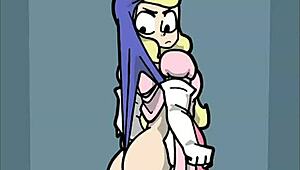 Watch This Animated Girl Get Wedgies in Compilation One!