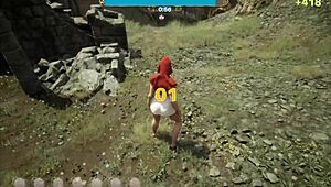 Catch Me Hentai Game Ep 1 Red Riding Hood Valentine Sex