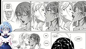 Girls Night Out 5, what secrets do these hentai babes hide?