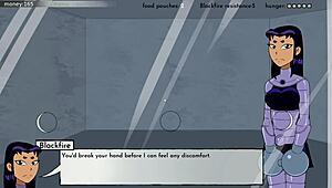 Intense Anime Game Battle With Teen Titans In Cartoon Hentai Part Thirty-One