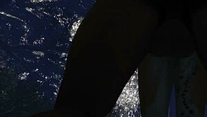 Restless night with furry yiff in wild 3D action.