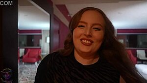 A night with Mia Dior outdoors