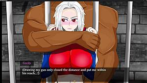 Silver bullet part 1 featuring anime game fingering and masturbation