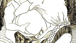 vintage erotic drawings got me like, whoa, so hot! 🔥