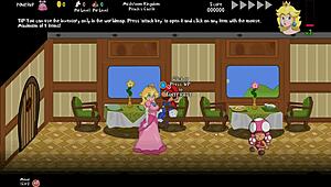 Peach's Untold Tale: Train Scene With Big Tits
