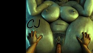 Alcina Dimitrescu from Resident Evil Banged by Black Stud