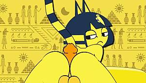 Original Ankha Animation: Intense Hentai Scenes With Bold Actions And Erotic Cartoon Adventures
