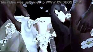 two bbc fuck bigboobs chick in 3d animation 244