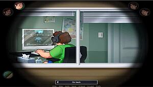 Summer time saga unc part 21 features old busty character