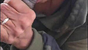 I Lick Her Pussy & She Suck My Dick After Taking A Piss On The Road