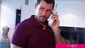 Slim Babe Tera Patrick Passionately Deepthroats Evan Stone In Group Scene