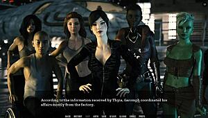 Footjob under the table at restaurant, so hot! 🔥 Tales from Unending Void.