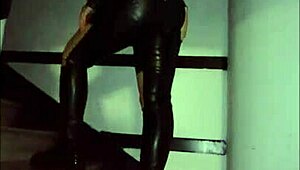 Hey, ever seen a latex diva dominate like this in hentai?