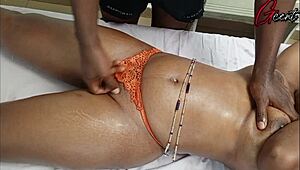 Moaning Mature Enjoys Free Massage with Tight Pussy Play by GcentBestie