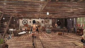 I’m totally into this Fallout 4 fashion with Chyler Leigh, so cute, ya know!