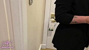 Hotel Manager Seduces Me for Cum While Wife Showers Nearby