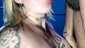 She starts with a blowjob and then moves to anal sex with her lover
