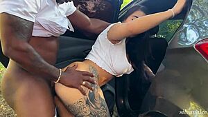 अंदाजा लगाओ कौन बड़ी गांड वाली लैटिना पॉर्नस्टार सिल्वाना ली को पब्लिक में चोद रहा है? ज़ैंडरब्लैकएक्स!