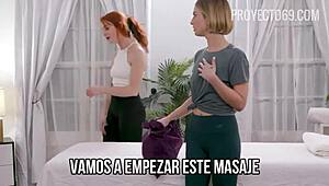 Who Doesn’t Love Hot Lesbian Massages with Young Babes?!