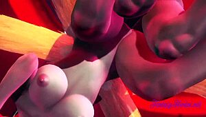 yo, league of legends hentai with ahri star guardian getting hard sex, so hot! 🔥